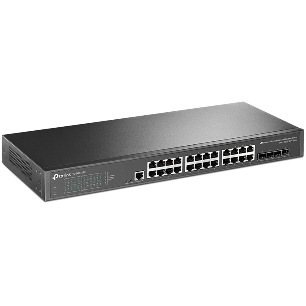 Switch TP-LINK 24 Porturi Gigabit + 4x10GE