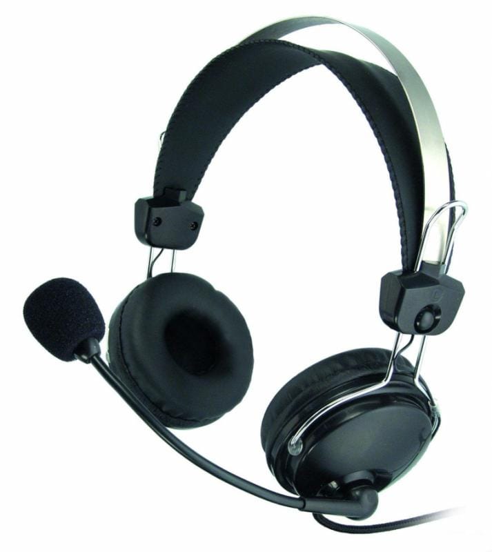 Căști A4tech ComfortFit HS-7P cu Microfon - Negru - imagine 2
