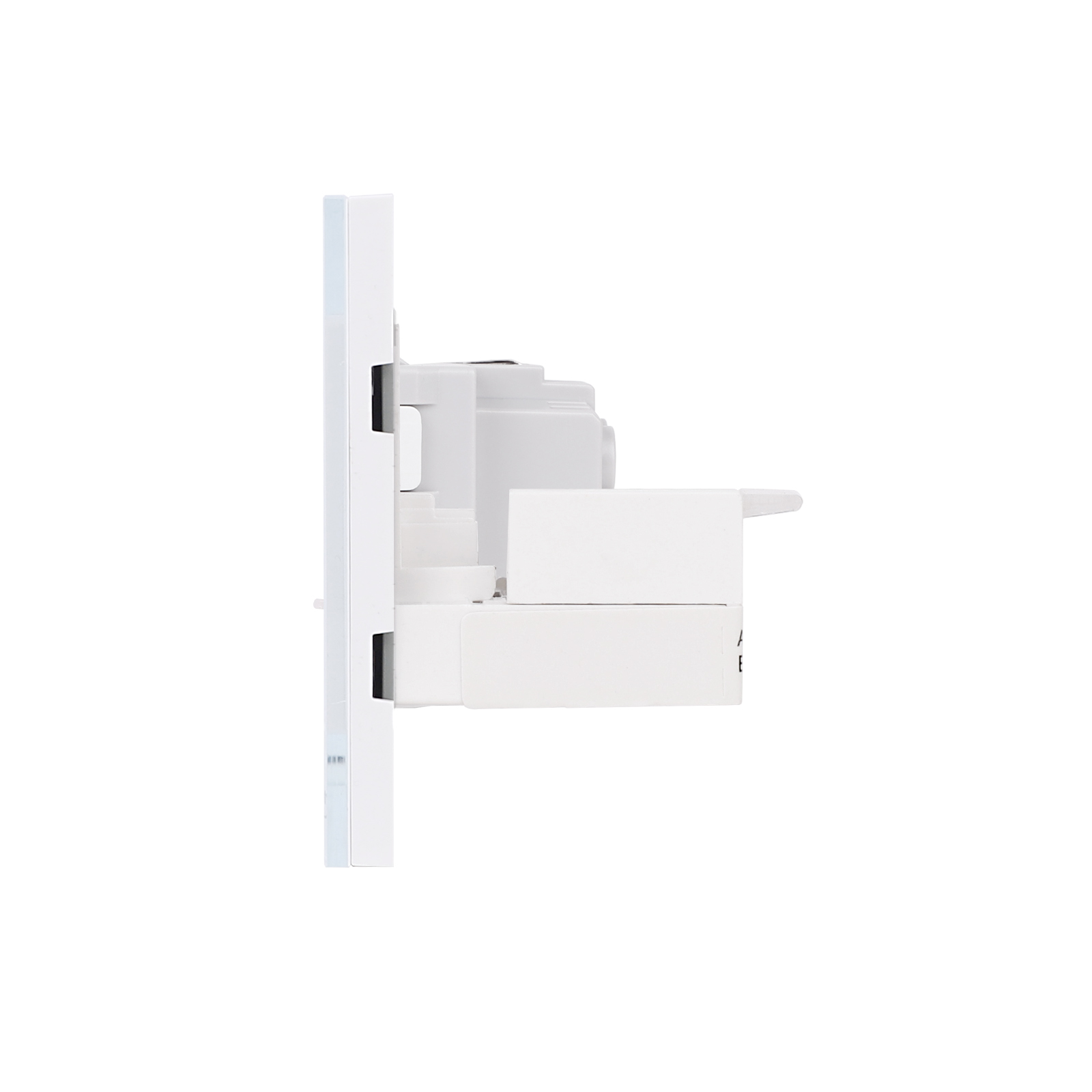 Priza Schuko + Priza Internet cu Rama Sticla LUXION 3M - imagine 3