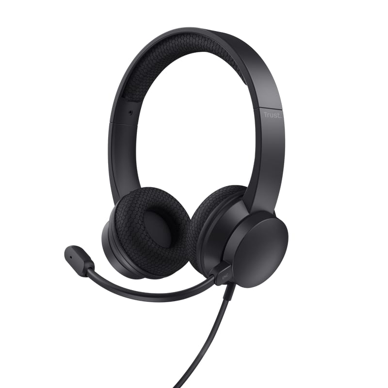 Căști Trust Ayda USB-ENC Noise Cancelling - Negru - imagine 6