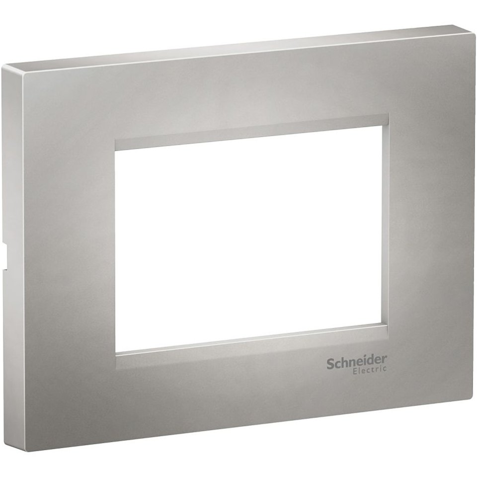 Rama 3 Module Schneider Easy Styl, Argintiu