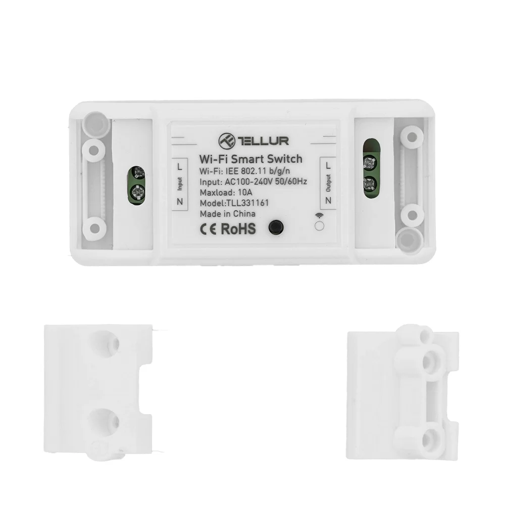 Releu Wi-Fi Tellur Smart, Control Aplicatie, 2200W - imagine 4
