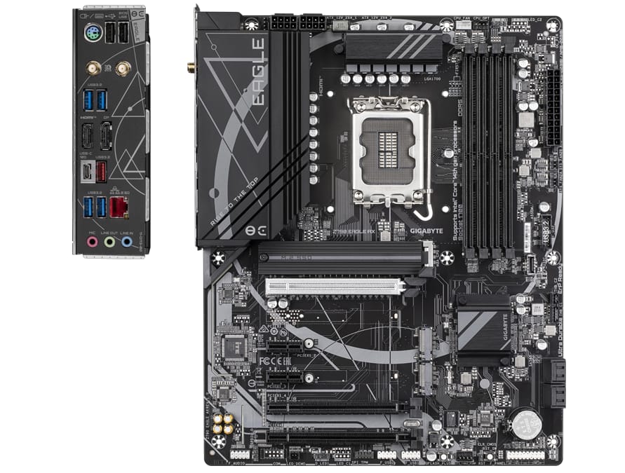 Placa de baza GIGABYTE Z790 EAGLE AX LGA1700 DDR5 WiFi - imagine 6
