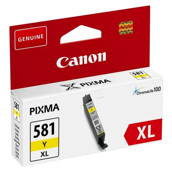 Cartus Cerneala Canon CLI581XLY Galben Original 8.3ml