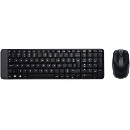 Kit Wireless Logitech MK220 - Tastatura + Mouse Compact - imagine 3