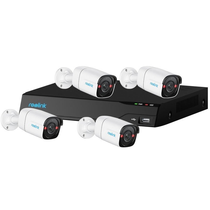 Kit Supraveghere Reolink 4 Camere 5MP + HDD 2TB