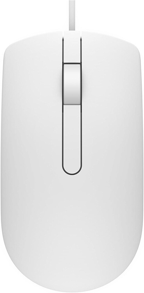 Mouse Dell MS116 1000 DPI USB Alb - Confort și Precizie