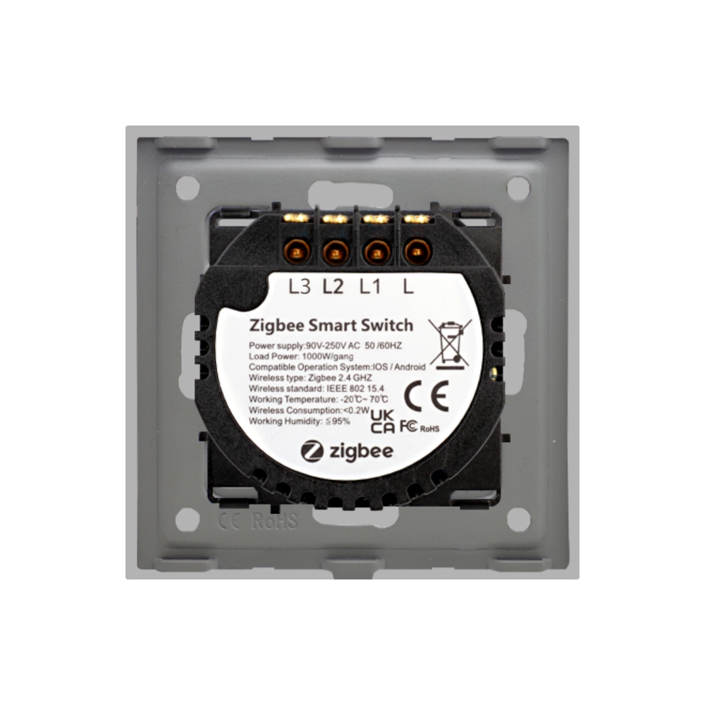 Intrerupator Triplu Touch ZigBee Smart Home - imagine 16