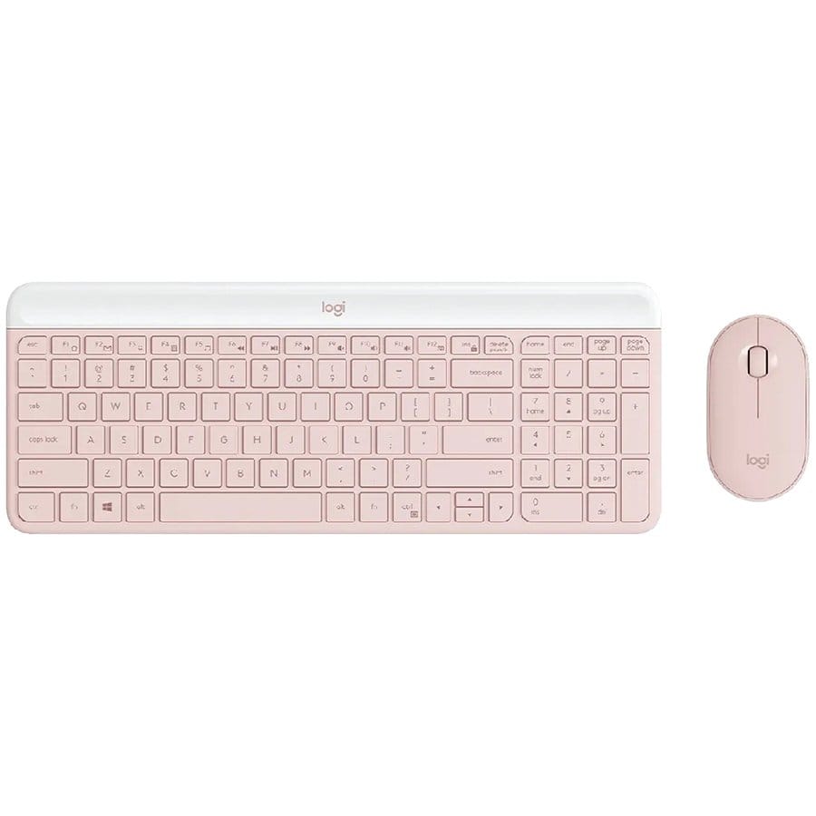 Logitech MK470 Slim Combo Rose, Wireless - imagine 2
