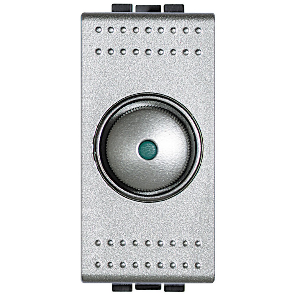 Variator Bticino Living Light, 1 modul, argintiu