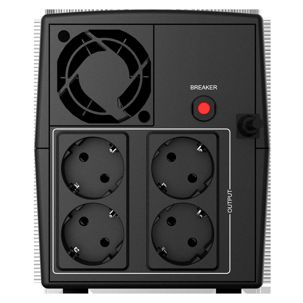 UPS NJOY Keen 2000VA 1200W - Protecție AVR și 4 Prize - imagine 2