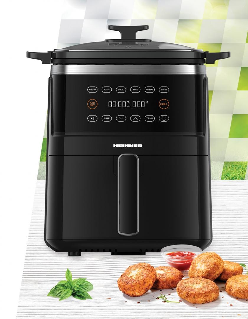 Friteuza Aer Cald Heinner VastCook 5L 2600W Digital Negru - imagine 8