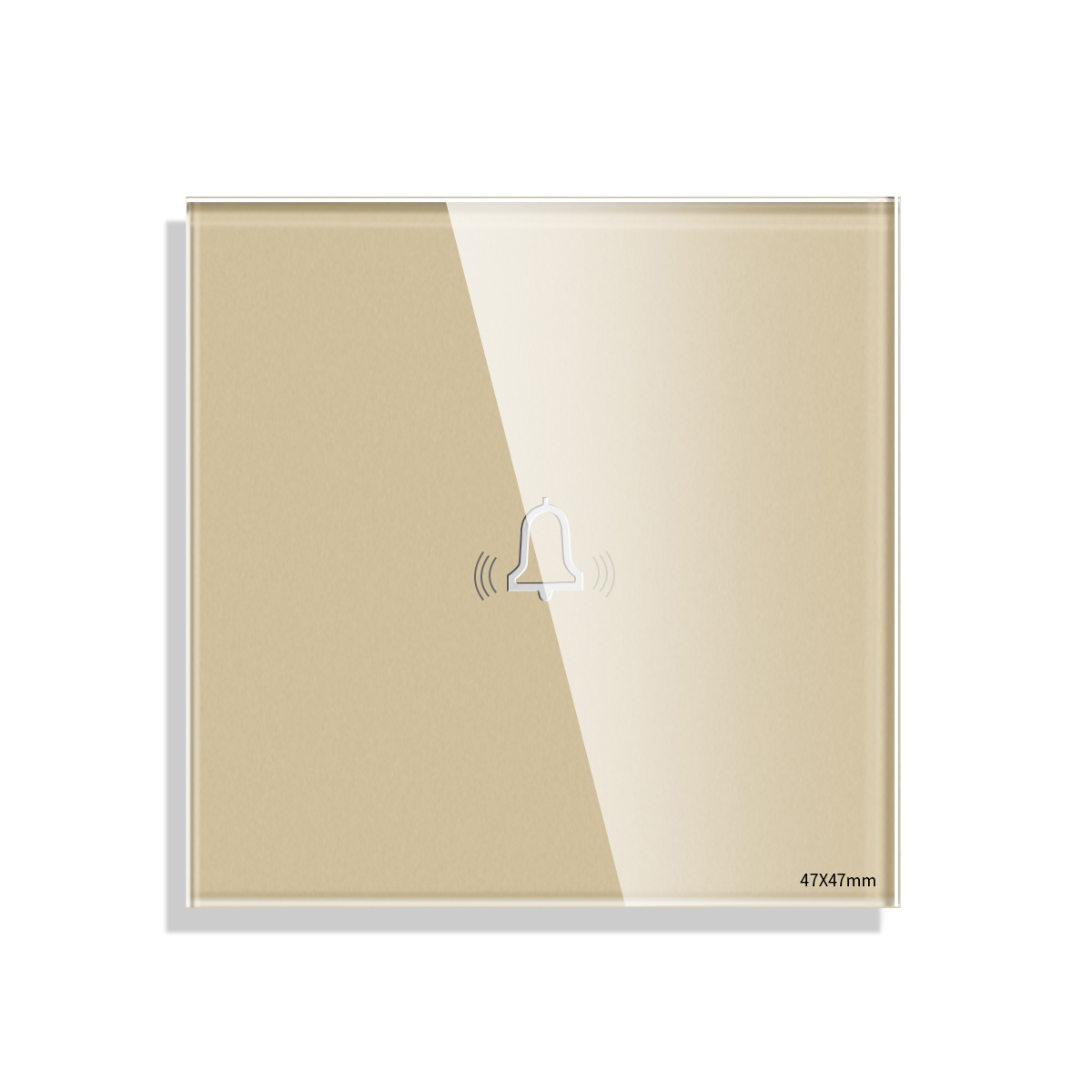 Panou Buton Sonerie Touch Sticla LUXION Mini - imagine 3