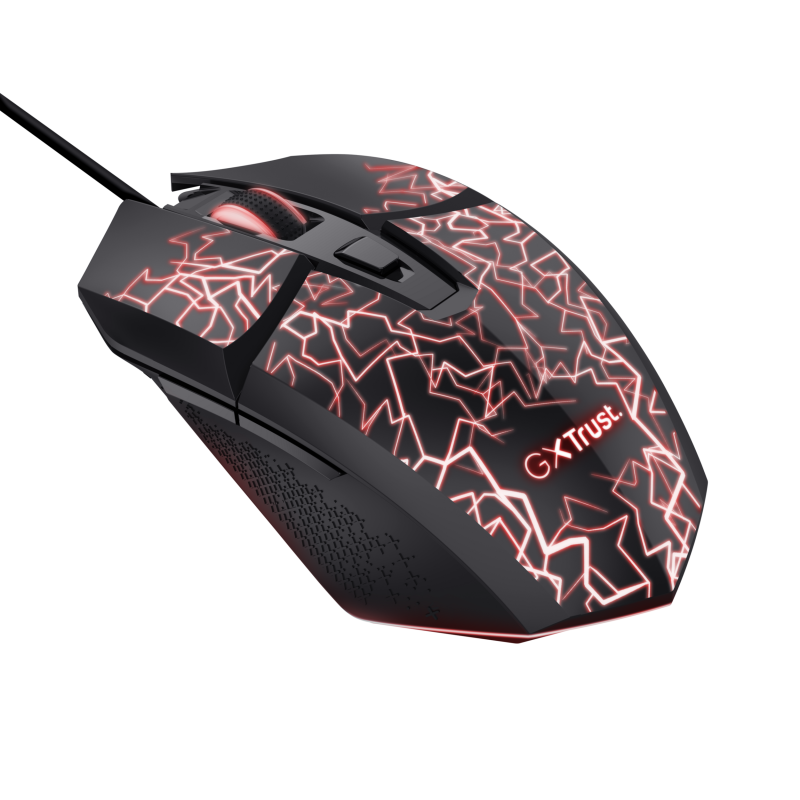 Mouse Gaming Trust GXT 113 Felox 6400 DPI RGB Negru
