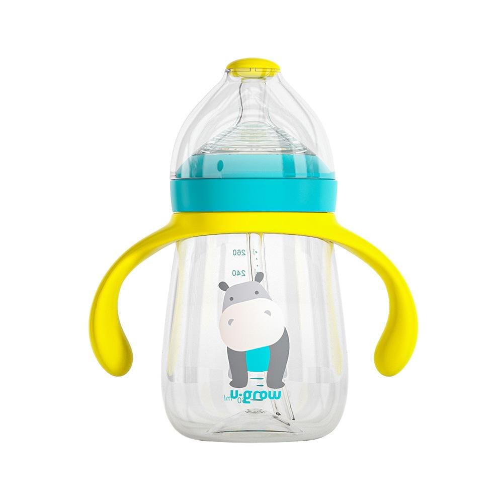 Cana 3in1 Tritan 260ml U-Grow Blue - Tetina, Cioc si Pai - imagine 4
