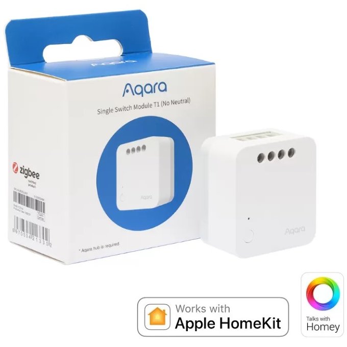 Releu Inteligent Aqara T1, Fără Nul, Zigbee 3.0