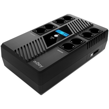 UPS NJOY Token 800VA/480W - 8 Prize Schuko cu Backup