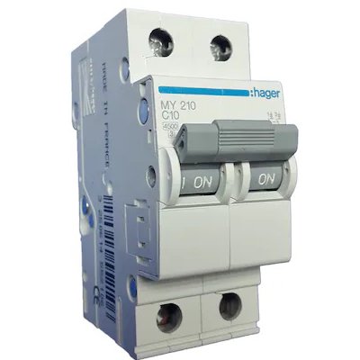 Siguranță Hager 2P 10A, C