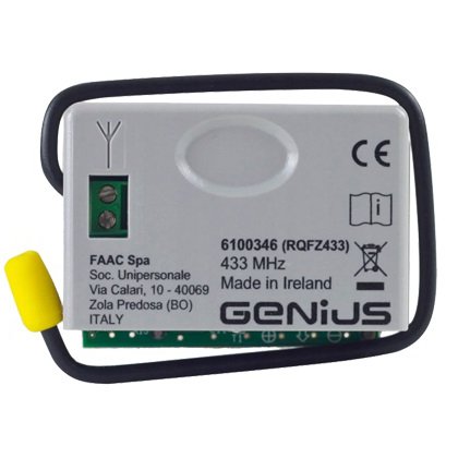 Modul Receptor 433 MHz Faac 1 Canal