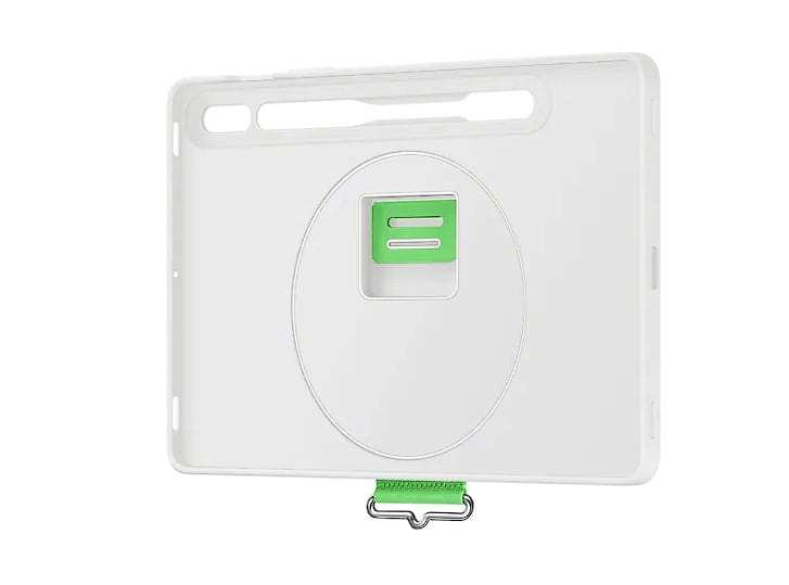 Husă Samsung Galaxy Tab S8/S7 Strap Cover Alb - Breteg - imagine 6