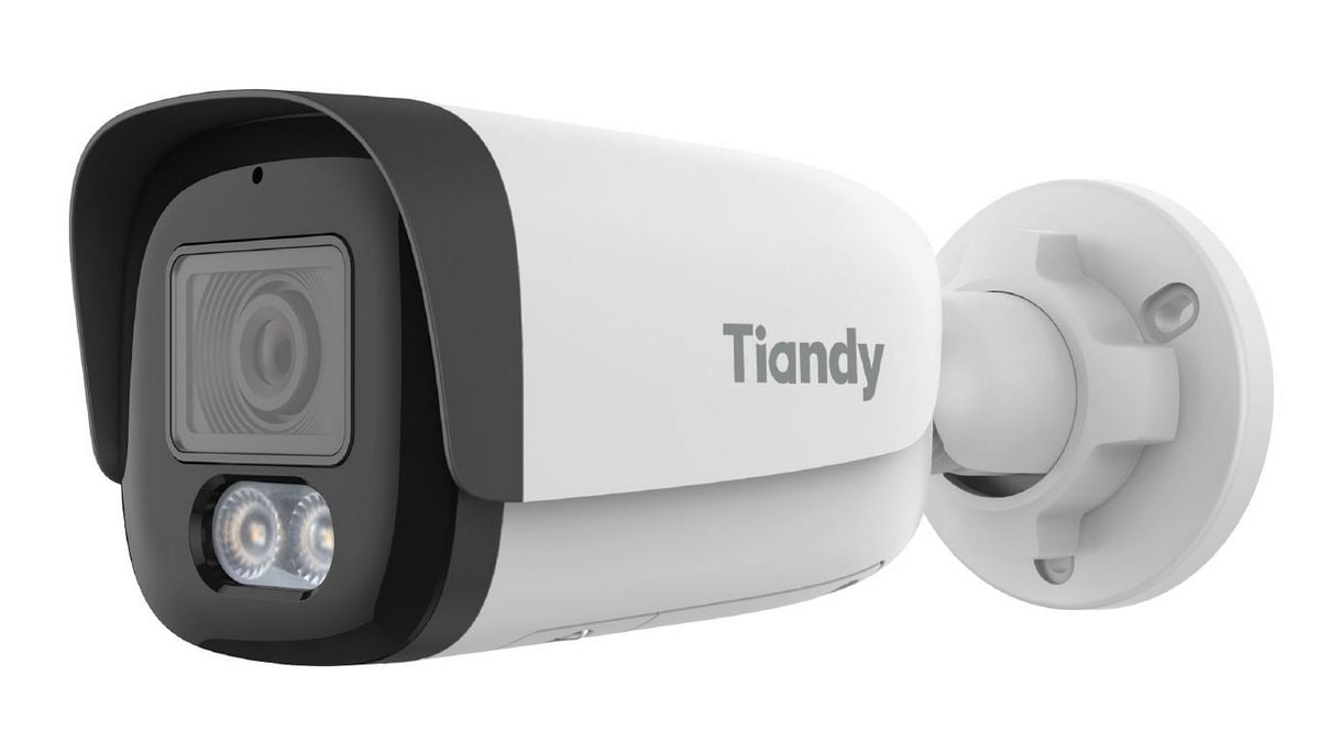 Cameră IP Tiandy 5MP exterior, IR 50m, audio, IP67