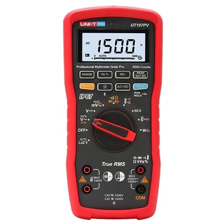 Multimetru digital UNI-T UT197PV True RMS uz industrial