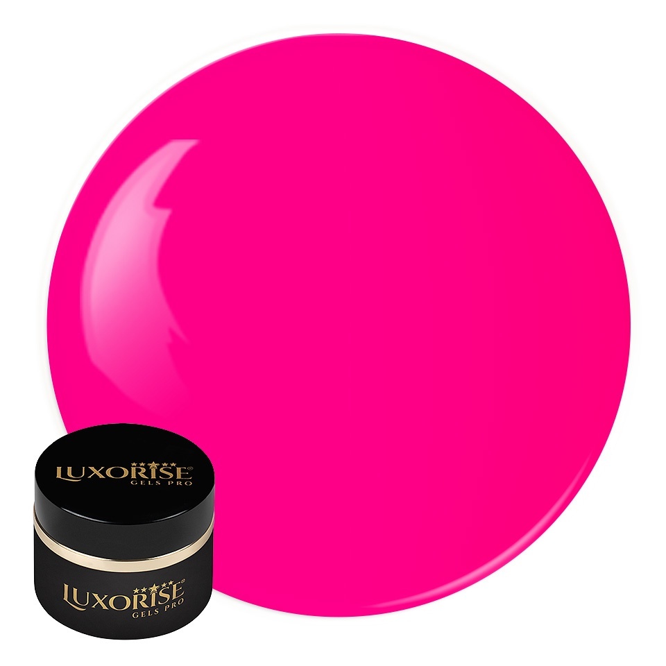 Gel UV Constructie RevoFlex Neon, Tropical Orange, Luxorise
