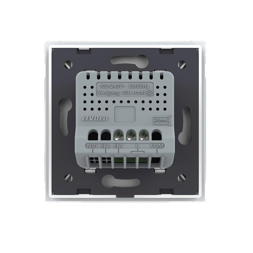 Întrerupător Wireless Touch Livolo, Sticlă - imagine 4
