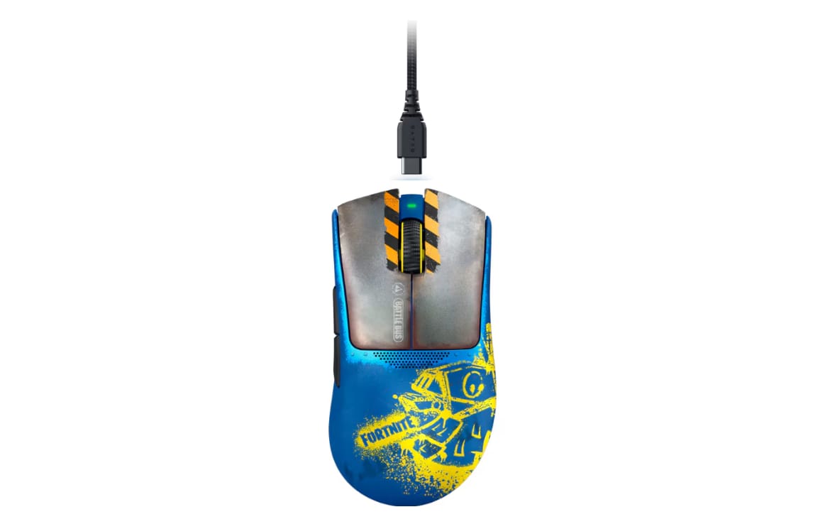 Mouse Gaming Razer DeathAdder V3 Pro Fortnite Edition Wireless - imagine 4