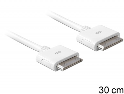 Cablu USB Delock 30 pini iPhone iPod iPad 30 cm