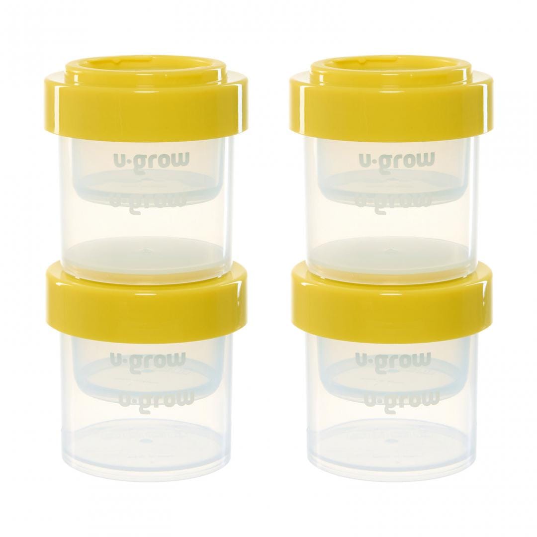 Recipiente U-GROW 8 piese - Set Stocare Hrană Bebeluși - imagine 9