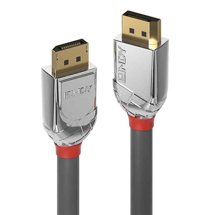 Cablu DisplayPort 8K 1m Lindy Cromo Line