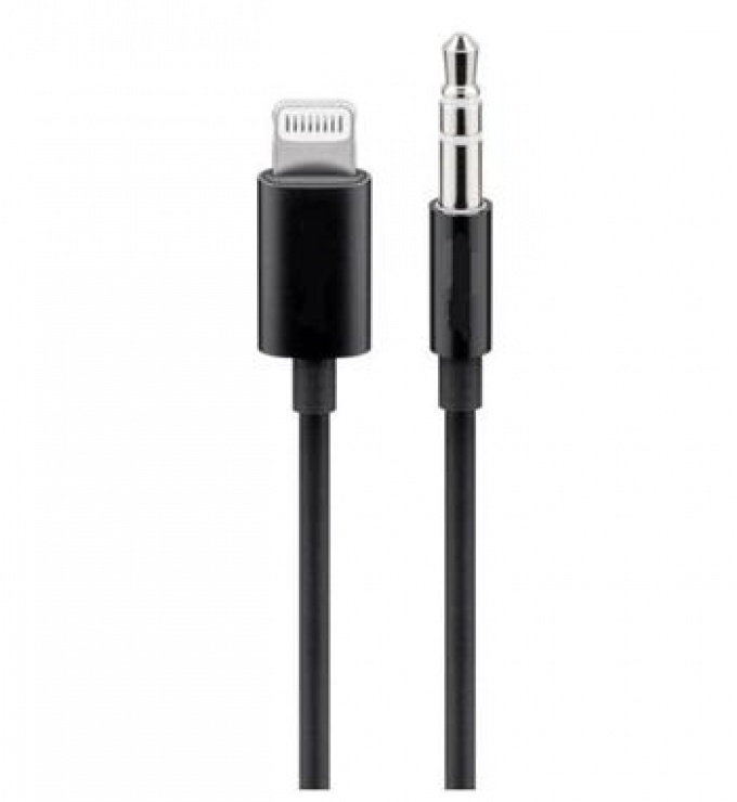 Cablu Lightning Audio Jack 3.5mm 1m KIPOD50