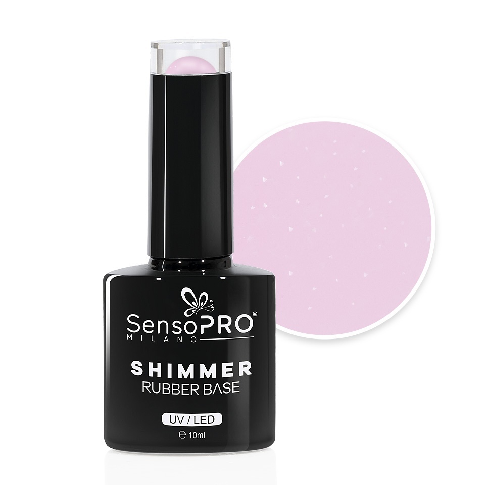 Shimmer Rubber Base SensoPRO Milano #31 Diamond Ring 10ml