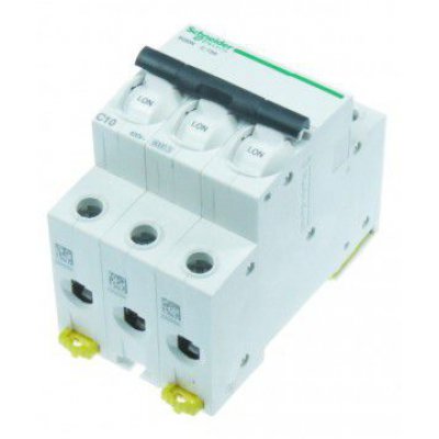 Siguranță Automată 3P 10A Schneider A9K24310
