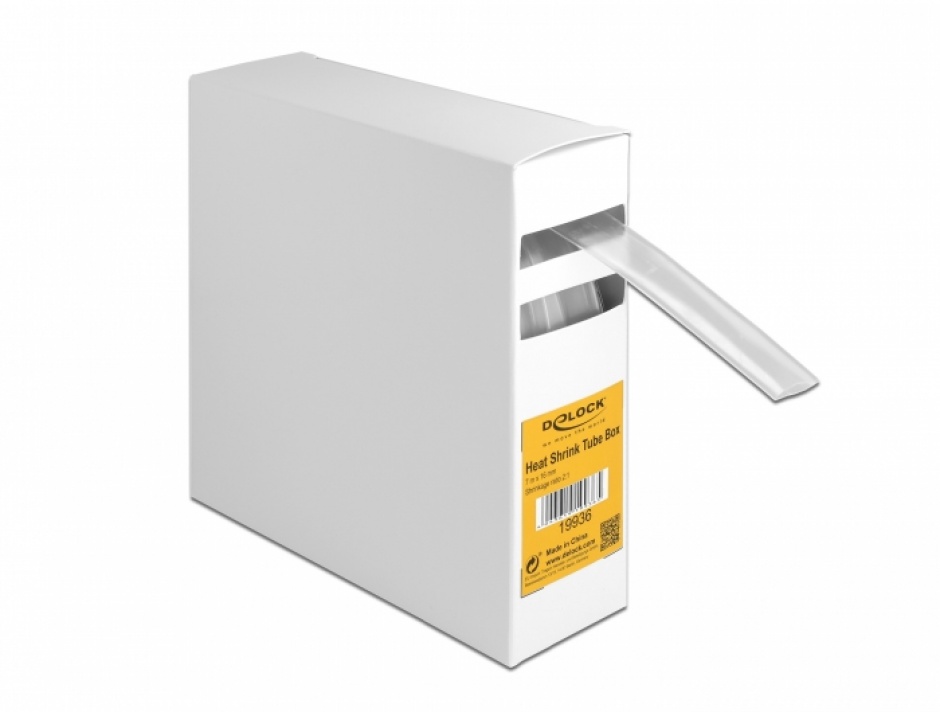 Tub Termocontractabil 7m 16mm Delock Transparent
