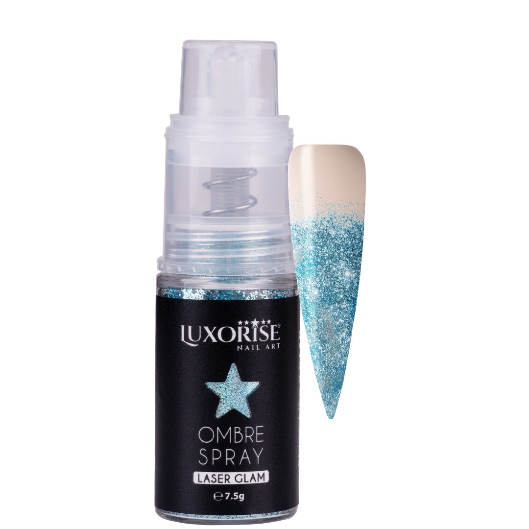 Ombre Spray Luxorise Aquamarine - Nail Art Rapid