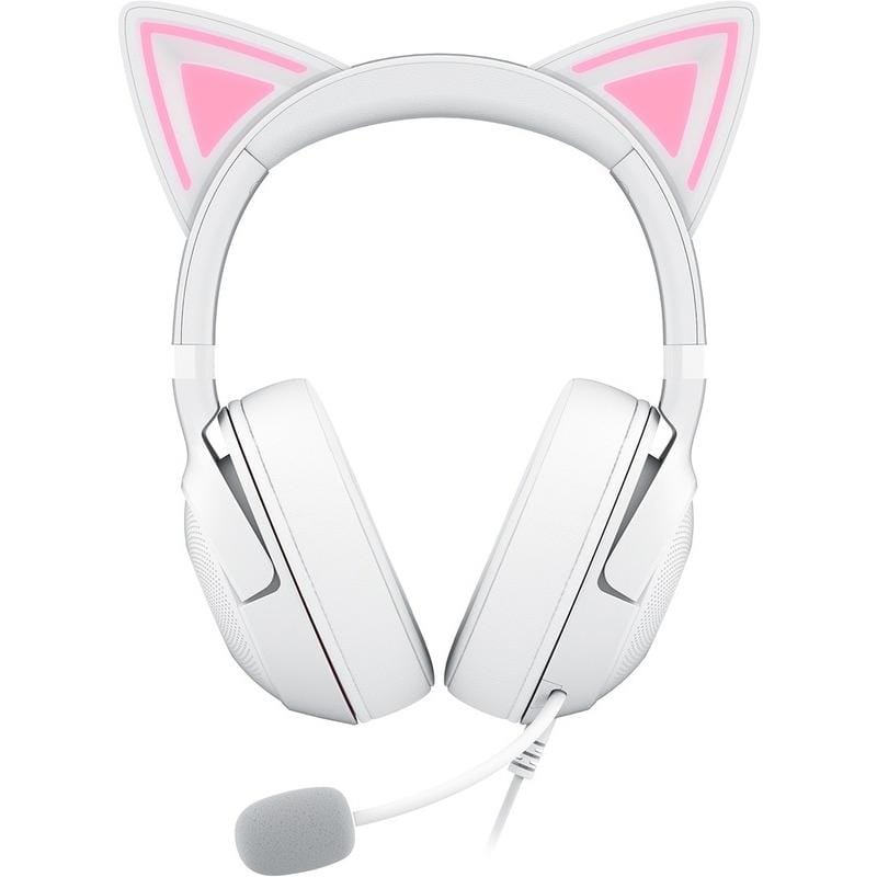 Căști Gaming Razer Kraken Kitty V2 USB-A Alb - RGB - imagine 6