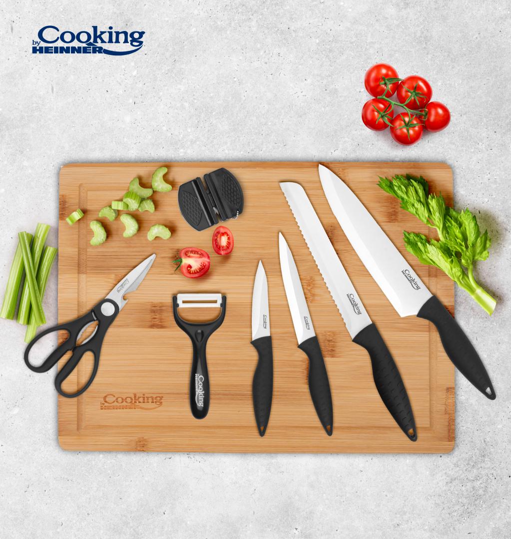 Set Cuțite Bucătărie HEINNER CARERA 8 Piese - Calitate Superioară - imagine 2