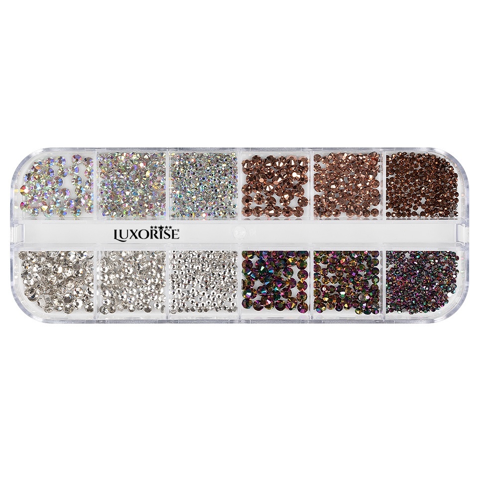 Strasuri Unghii LUXORISE Crystal Energy | 12 Modele - imagine 2