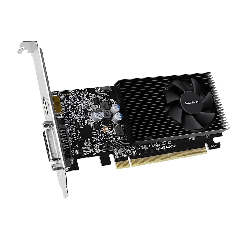 Placă video GIGABYTE GeForce GT 1030 2GB DDR4 Low Profile - imagine 2