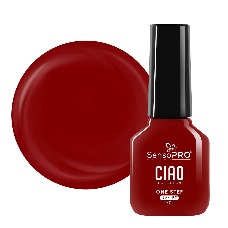 Oja Semipermanenta One Step SensoPRO Maroon Crush 7ml