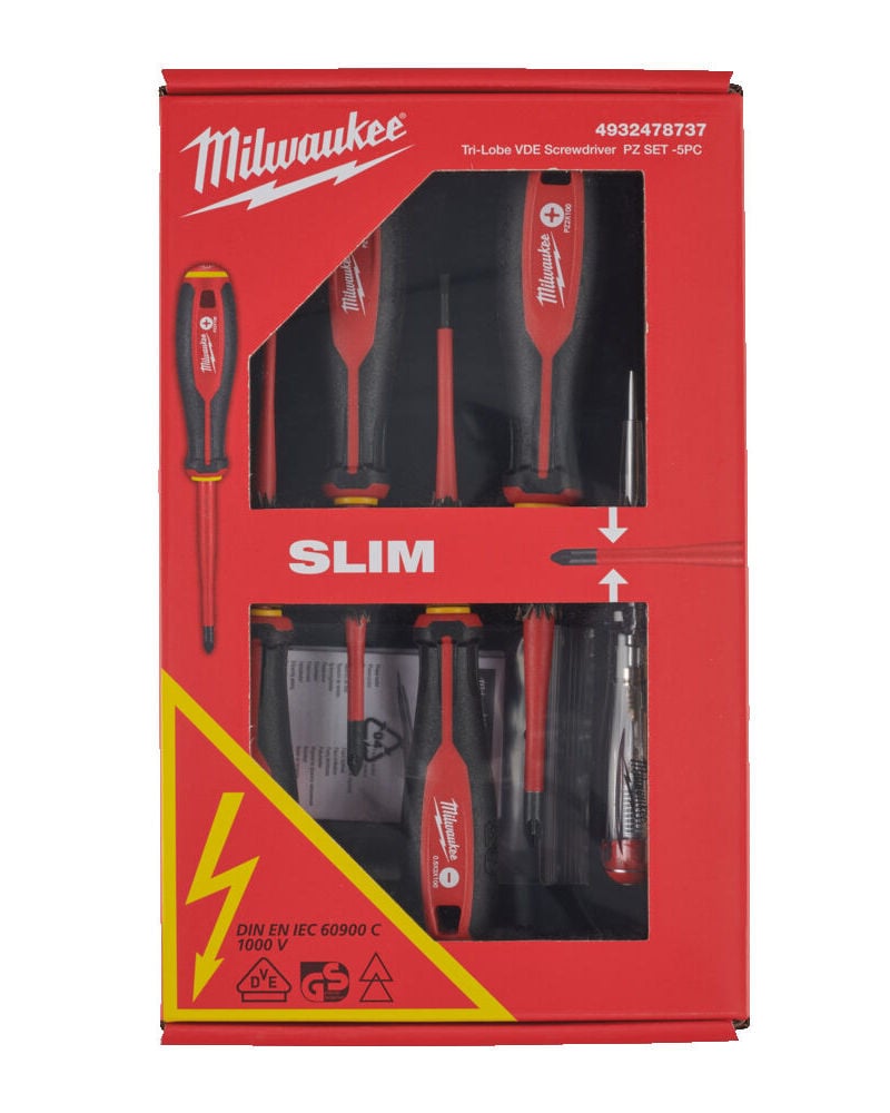 Set Surubelnite VDE Milwaukee Siguranță