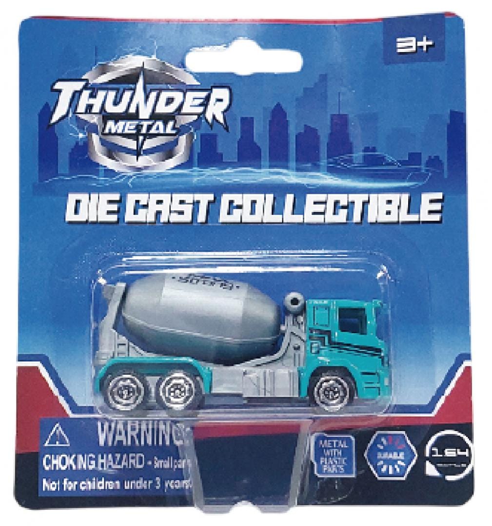 Macheta Utilaj Die Cast 1/64 - Cevodle, 7.5cm, Metal - imagine 4