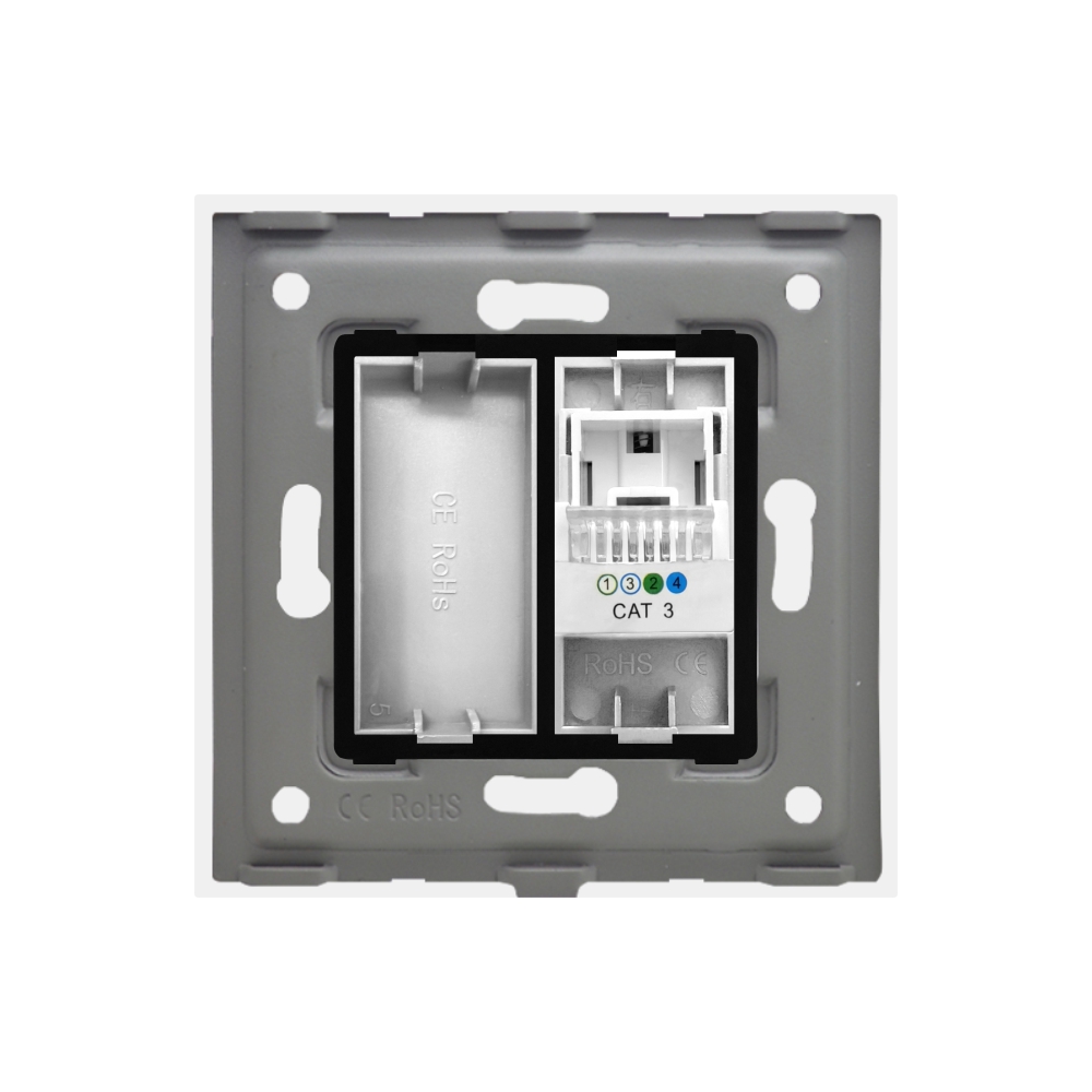 Priza Telefon cu Rama Sticlă Luxion - imagine 4