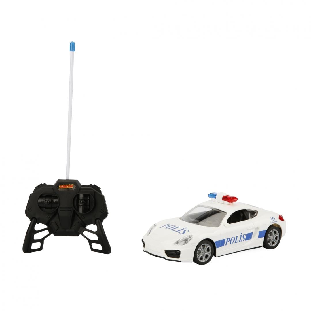 Mașină Poliție Telecomandă Aztec 1:20 Sunman - Cu USB R/C - imagine 5