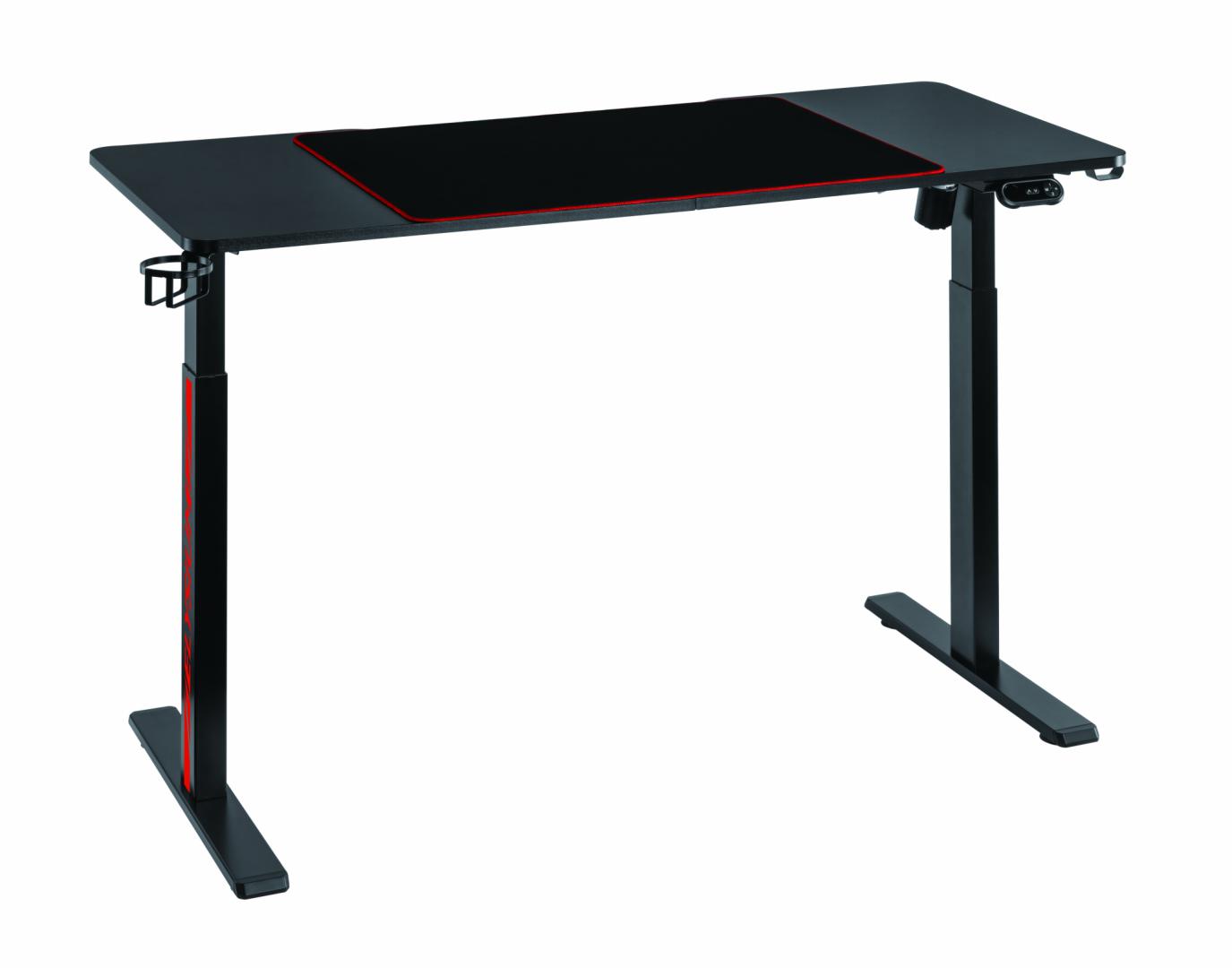 Birou Gaming Electric SERIOUX Elysium RGB 1400x600mm - imagine 3