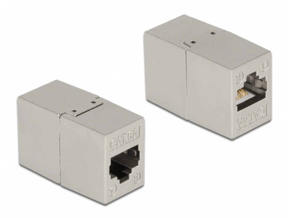 Cupla RJ45 STP Cat.6A Delock, Aurita