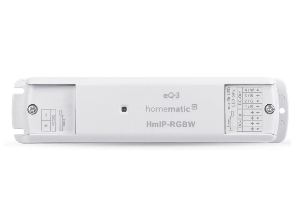 Controler LED Smart Homematic IP HmIP-RGBW, 4 Canale