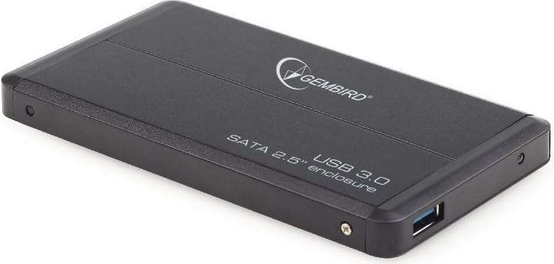 Rack Extern Gembird 2.5 inch USB 3.0 pentru HDD/SSD Negru - imagine 2
